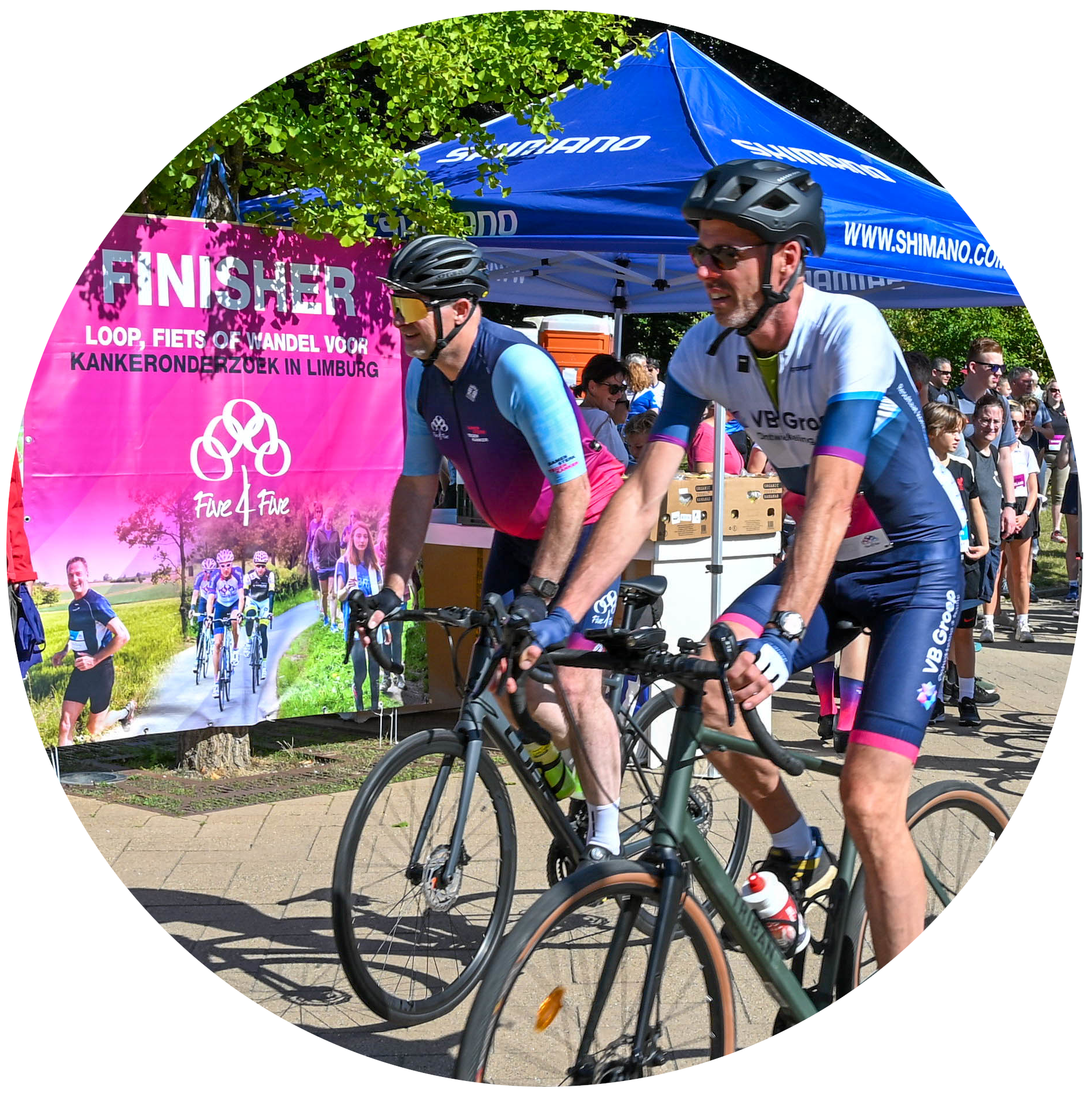 Web - Help mee - Start een actie inleiding - fietsen Five4Five