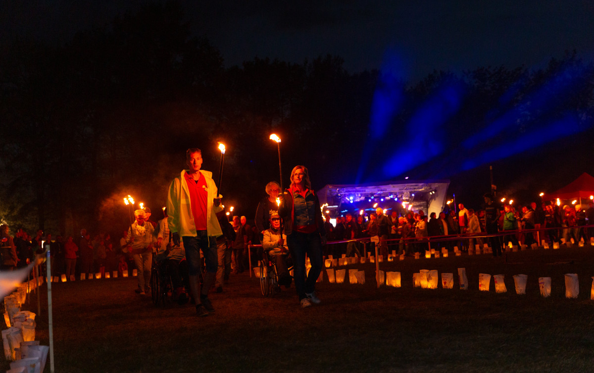 SamenLoop Horst aan de Maas - wandelaars avond