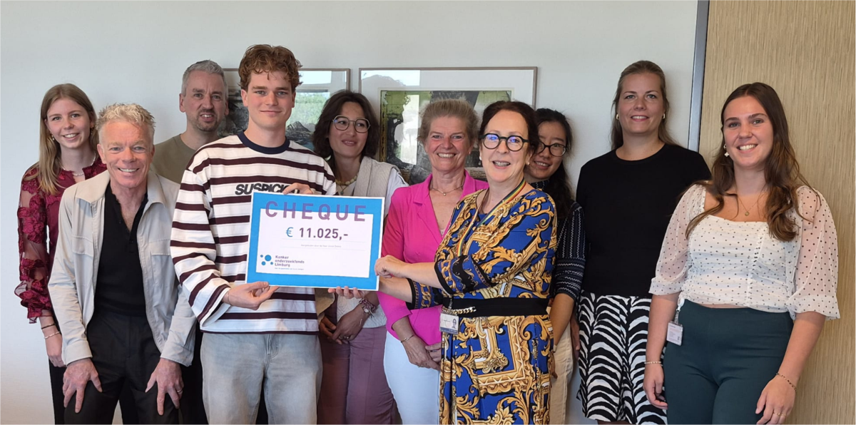 Josse met ouders en team MUMC